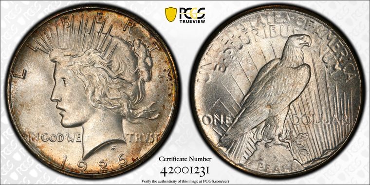 Cert 42001231 - Coin Image