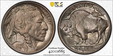 1913-S 5C Type 2 MS62