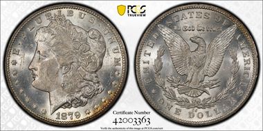 1879-CC $1 MS62