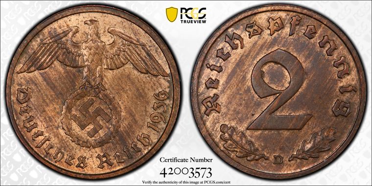 Cert 42003573 - Coin Image