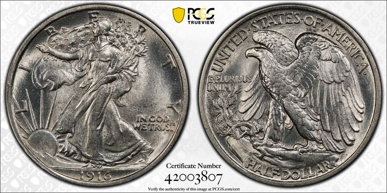 Cert 42003807 - Coin Image