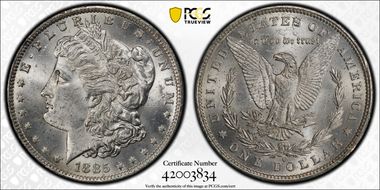 1885-O $1 MS63