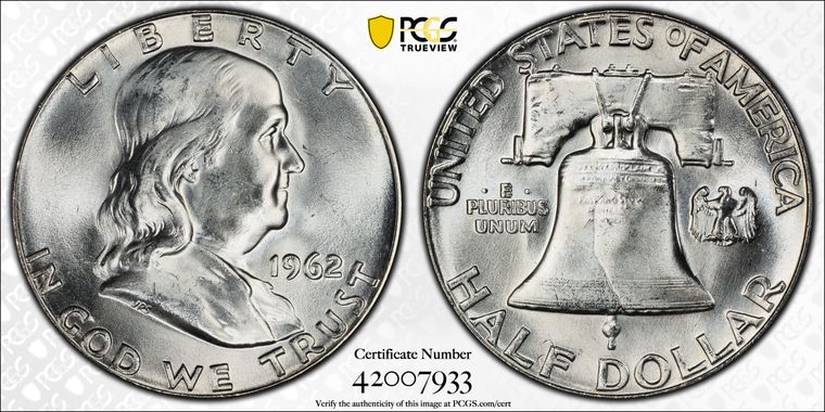 Cert 42007933 - Coin Image