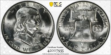 1963 50C "Bugs Bunny" FS-401 MS64FBL