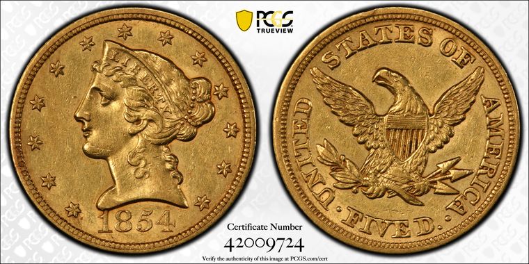 Cert 42009724 - Coin Image