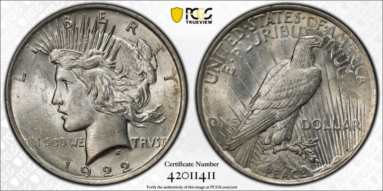 Cert 42011411 - Coin Image