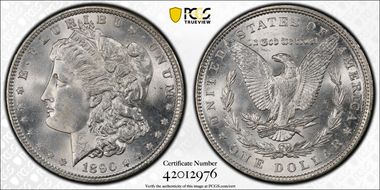 1890 $1 MS65