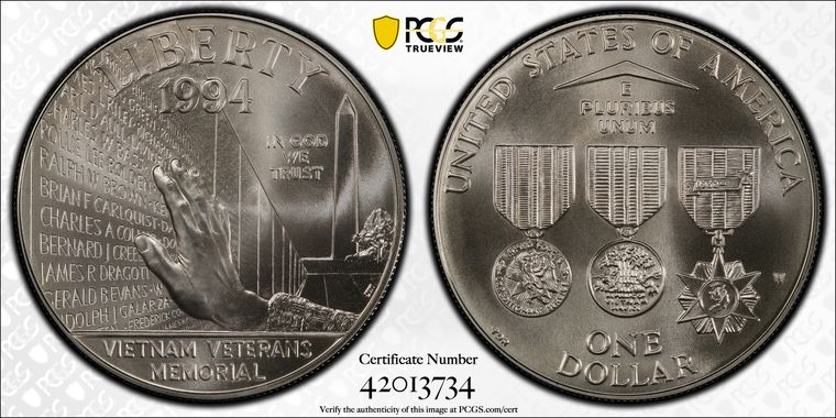 Cert 42013734 - Coin Image