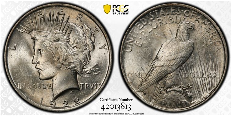 Cert 42013813 - Coin Image