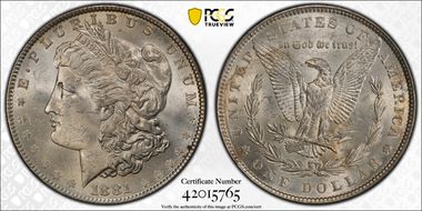 1881 $1 MS63