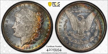 1885-CC $1 MS62PL