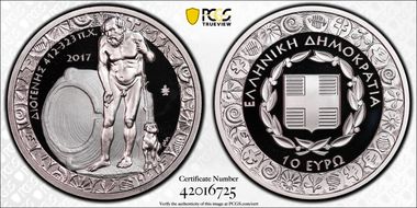 2017 € 10 Diogenes PR69DCAM