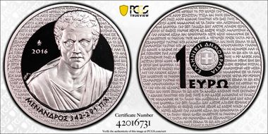 2016 € 10 Menander PR69DCAM