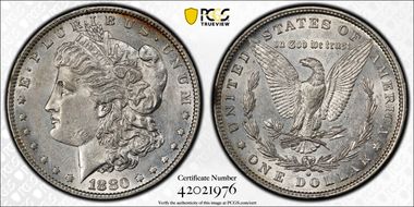 1880-O $1 AU53