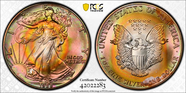 Cert 42022283 - Coin Image