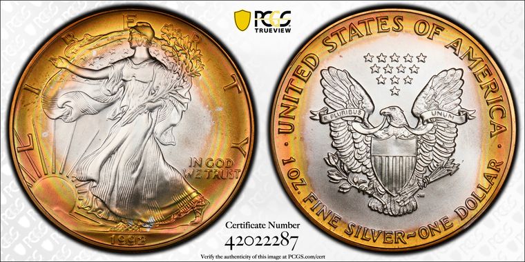 Cert 42022287 - Coin Image