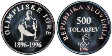 1996 500 Tol Olympics Centennial PR69DCAM