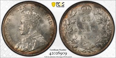 1911 50C MS65