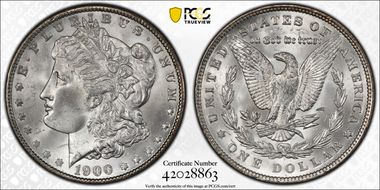 1900 $1 MS64