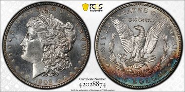 1902 $1 MS64