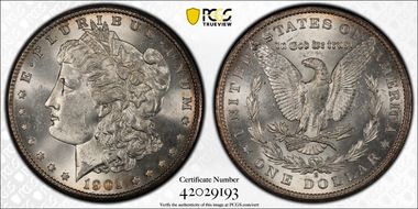 1901-S $1 MS62