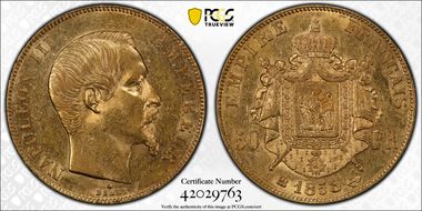 1858-BB 50 Fr Gad-1111 F-547 AU55