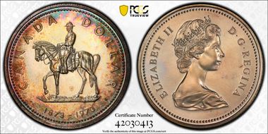 1973 S$1 R.C.M.P. Ag SP1