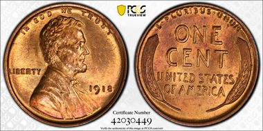 1918 1C MS64RB