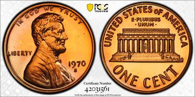 1970-S 1C LD DDO FS-113 (030.6) PR67RD