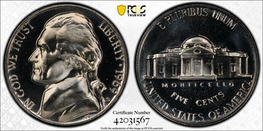 1969-S 5C RPM FS-501 PR68
