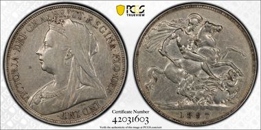 1897 Crown S-3937 LXI Edge XF40