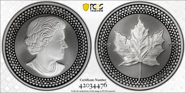 2019 $5 Maple Leaf Silver Modified PR Pride of Two Nations Set PR70