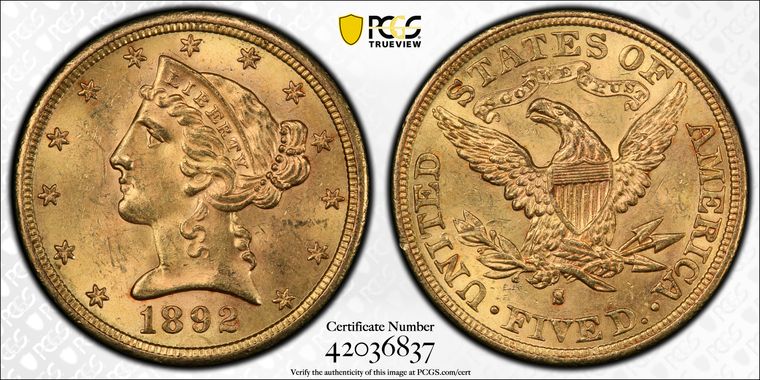 Cert 42036837 - Coin Image