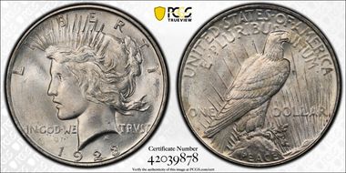 1923-D $1 MS64