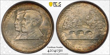 1937 50C Antietam MS67