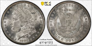 1880-CC $1 MS63
