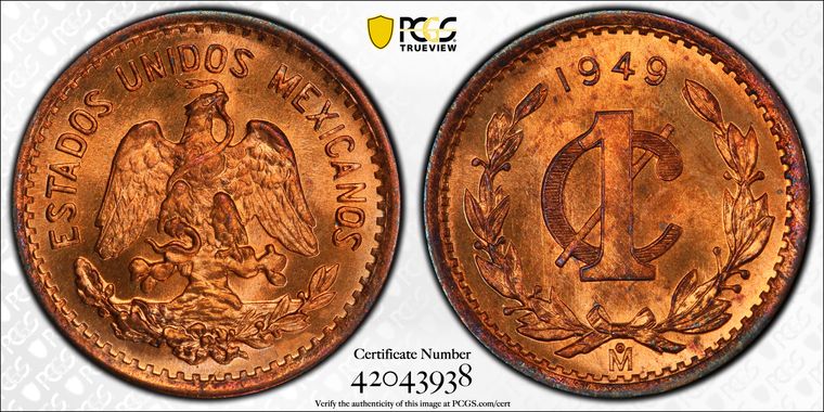 Cert 42043938 - Coin Image