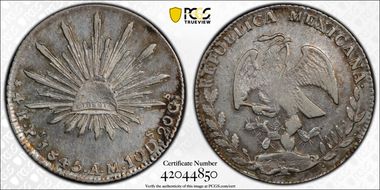 1845-Pi AM 4 R AU53