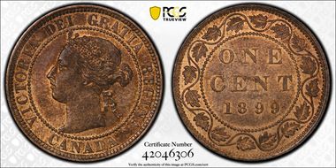 1899 1C MS63RB