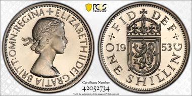 1953 Shil S-4140 Scottish Rev PR67CAM