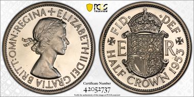 1953 1/2 Cr S-4137A PR64CAM