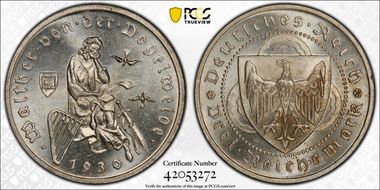 1930-G 3 Mk Vogelweide J-344 MS65