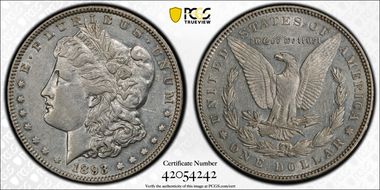 1893 $1 XF45
