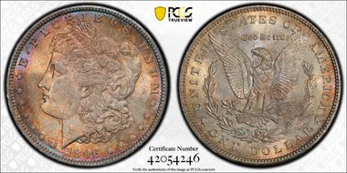 1896 $1 MS64