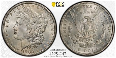 1900-O $1 MS65