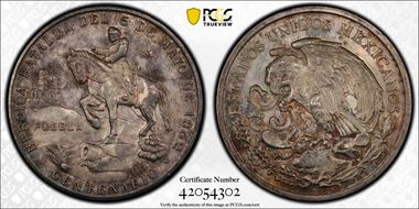 (1962)-Mo Medal Grove-800a Ag Cinco de Mayo MS65