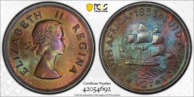 1953 1/2D PR65BN
