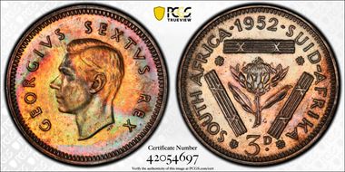 1952 3D KM-35.2  Ag PR65