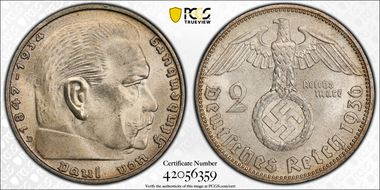 1936-D 2 Mk J-366 MS66