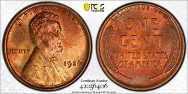 1926 1C MS64RB